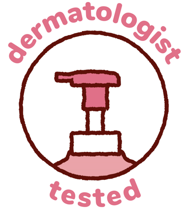 Dermatologist tested badge